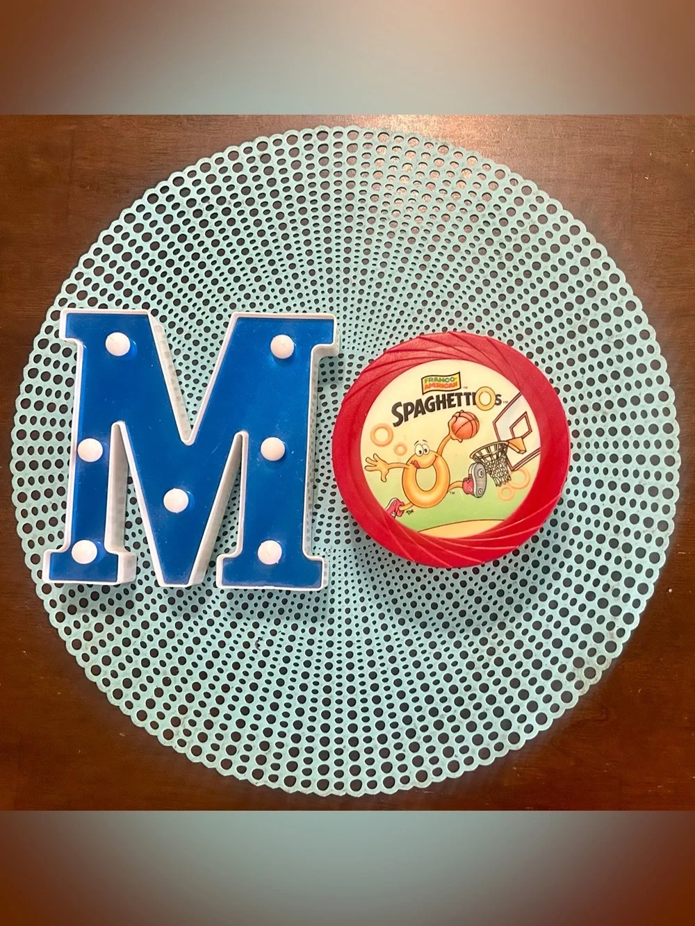 Vintage - American SpaghettiOs Soup Travel Bowl - Insulated - Basketball - 2001